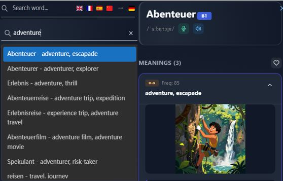 I built a free German vocab trainer (SRS, zero setup) — would love your feedback
